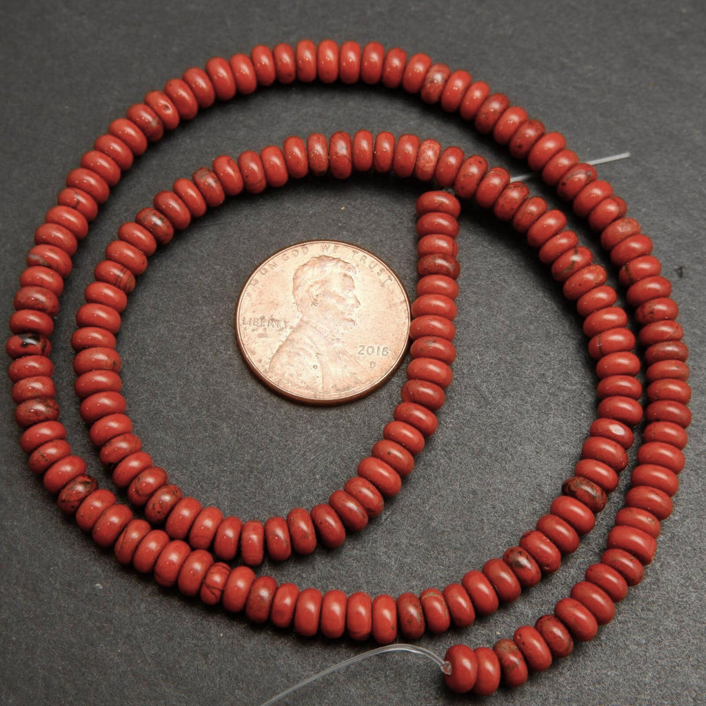 Red Jasper beads.