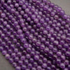 Amethyst · Smooth · Round · 4mm, 6mm, 8mm, Tejas Beads, Beads