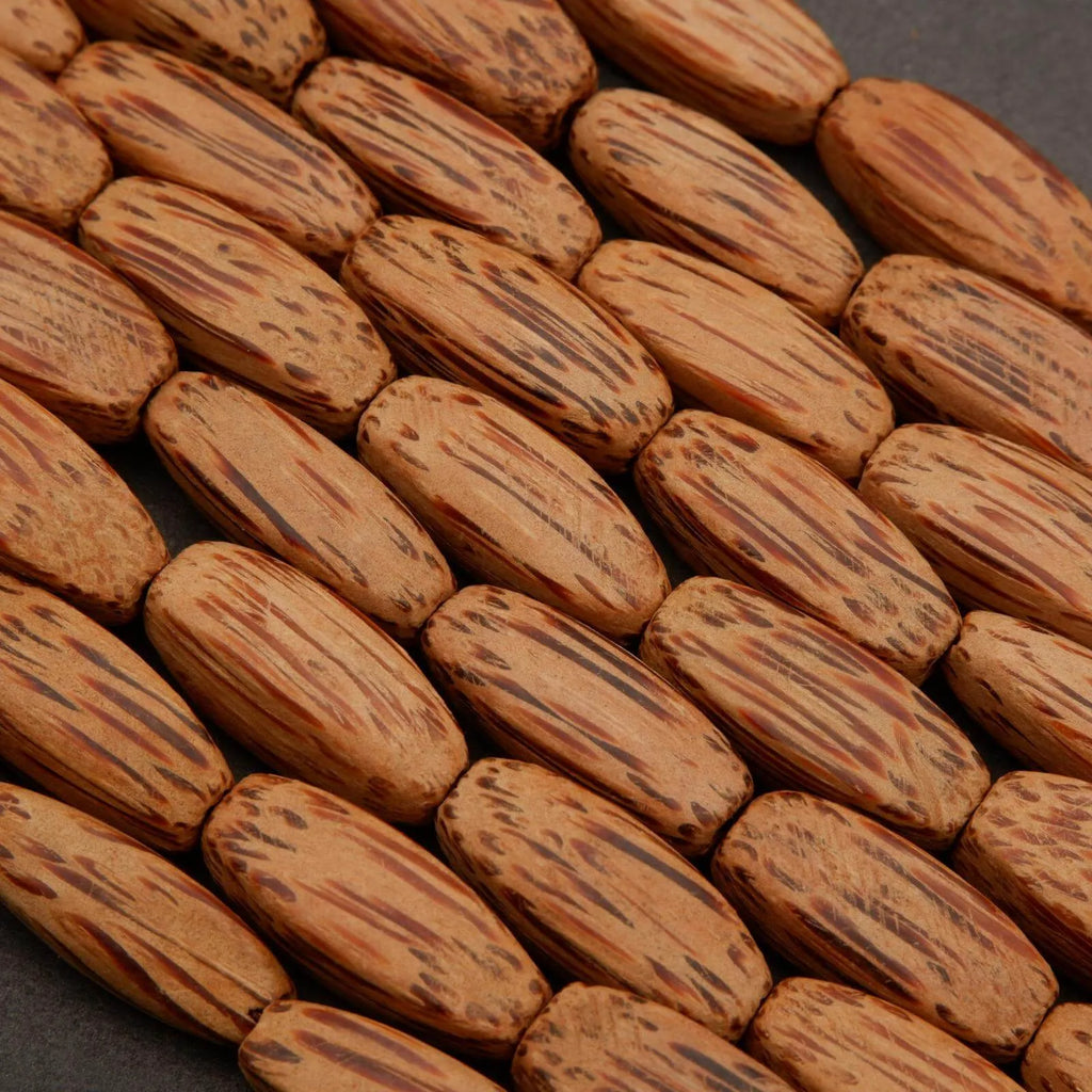 coconut palm lumber Coconut Palm Wood · Smooth · Square Barrel · 10x24mm | Beads