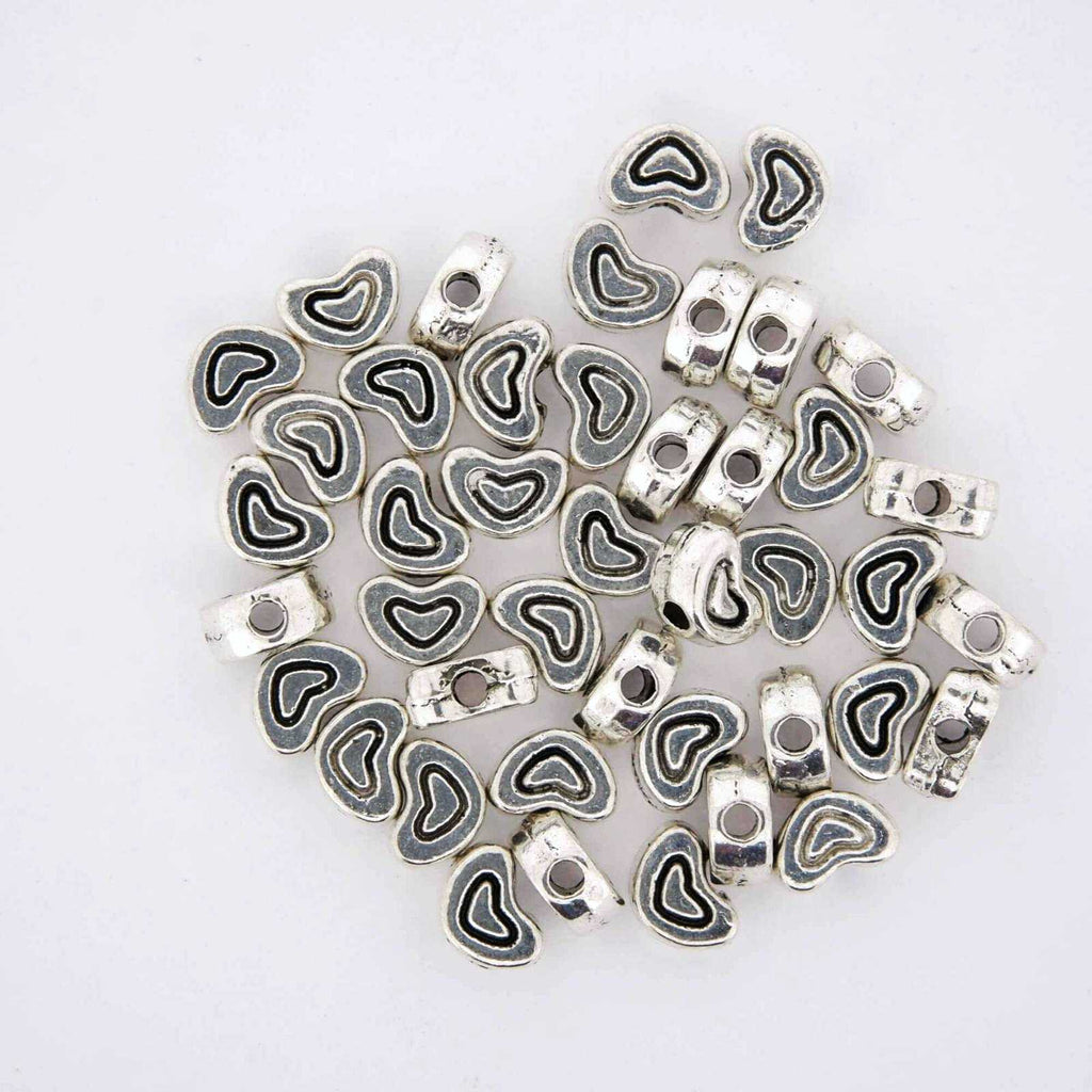 Heart Shape Silver Jewelry Findings.
