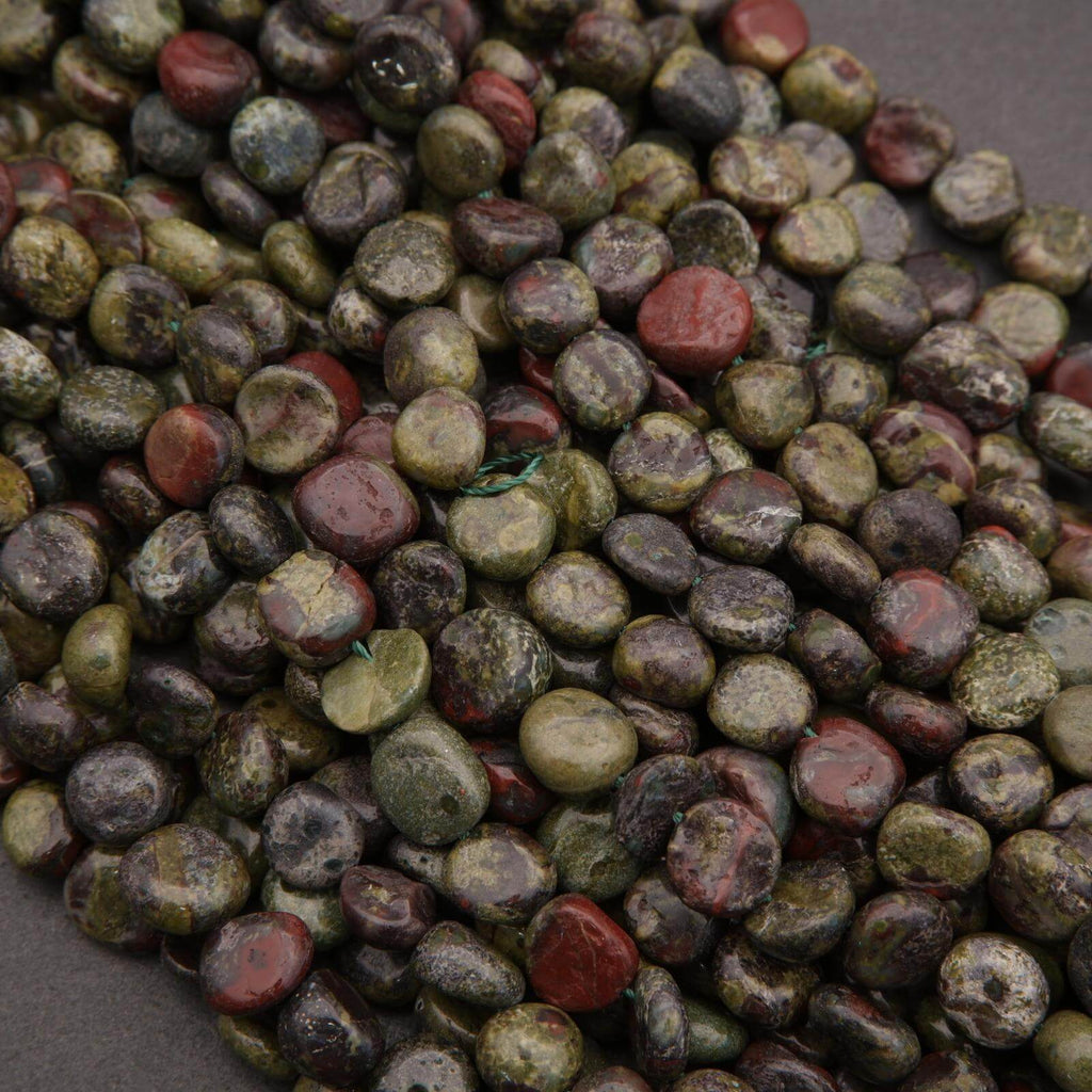 Close-up of a pile of multicolored stones on a dark background