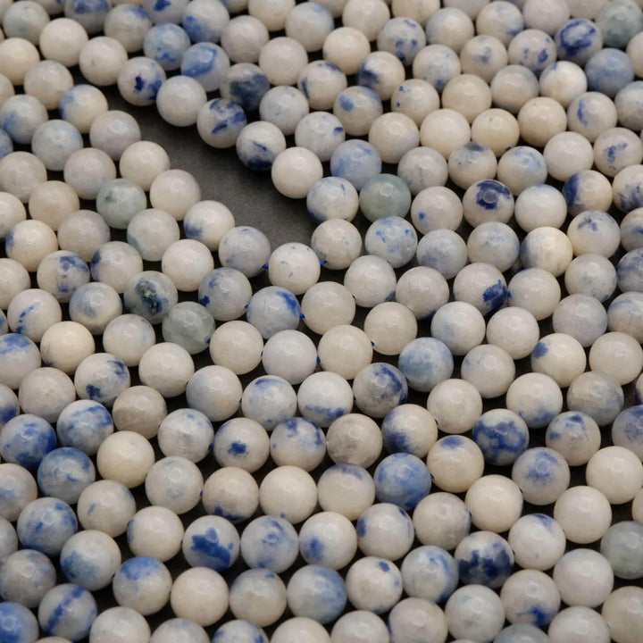 Dumortierite in Quartz · Smooth · Round · 4mm, 6mm, 8mm, 10mm, Tejas Beads, Beads
