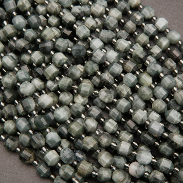 Eagle Eye Prism Shape Beads.