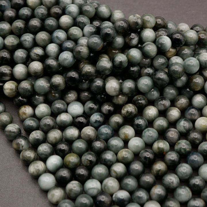 Eagle's Eye · Smooth · Round · 4mm, 6mm, 8mm, 10mm, 12mm, Tejas Beads, Beads