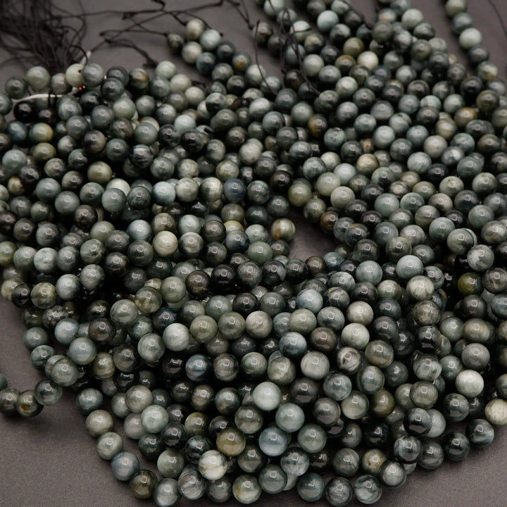 Eagle's Eye · Smooth · Round · 4mm, 6mm, 8mm, 10mm, 12mm, Tejas Beads, Beads