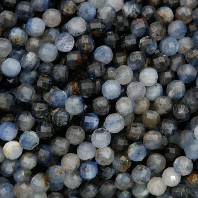 Blue Kyanite Mix · Faceted · Round · 6mm