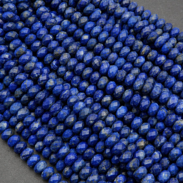Lapis lazuli beads.