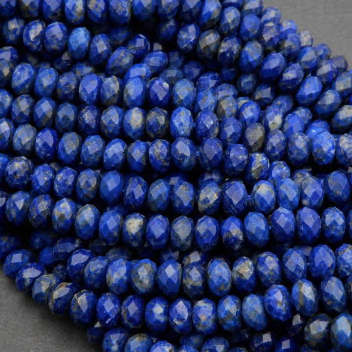 Lapis lazuli beads.
