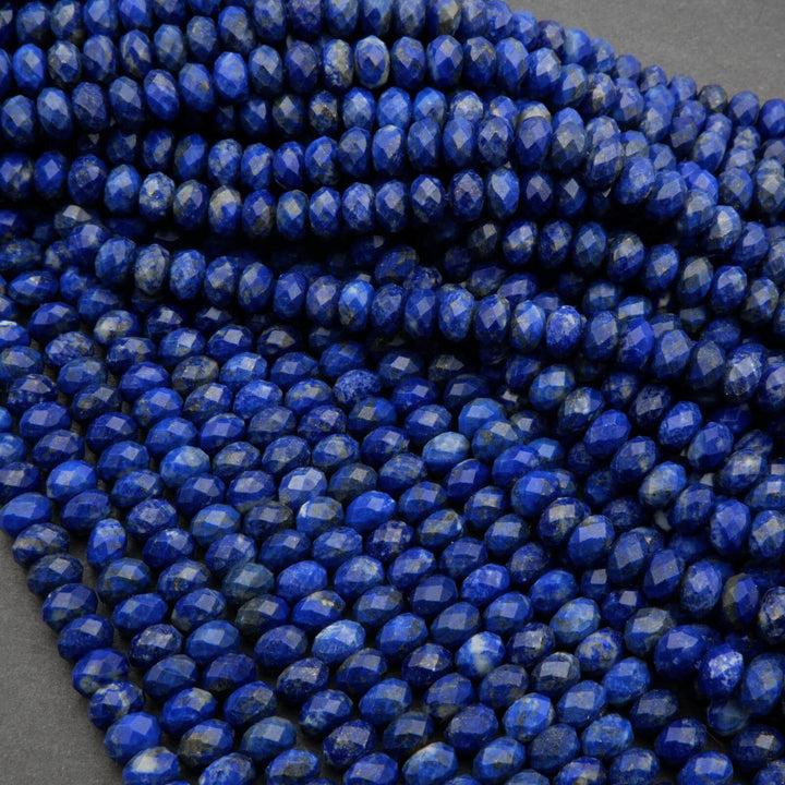 Lapis lazuli beads.