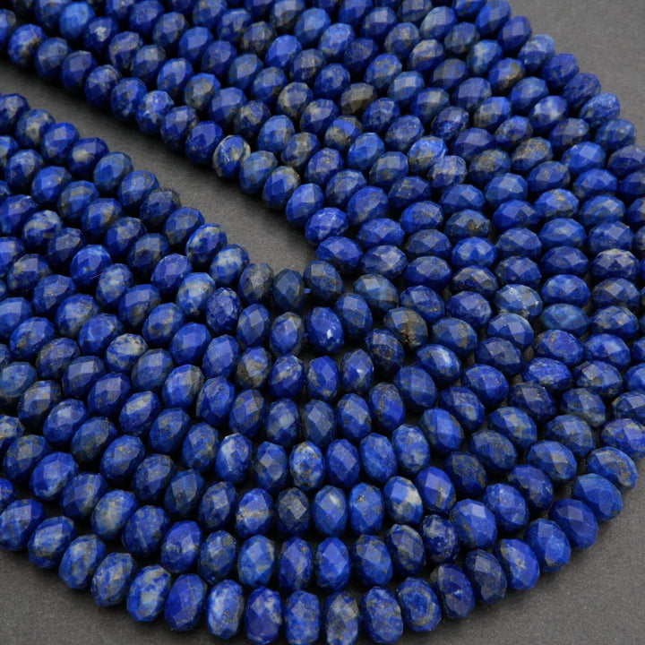 Lapis lazuli beads.