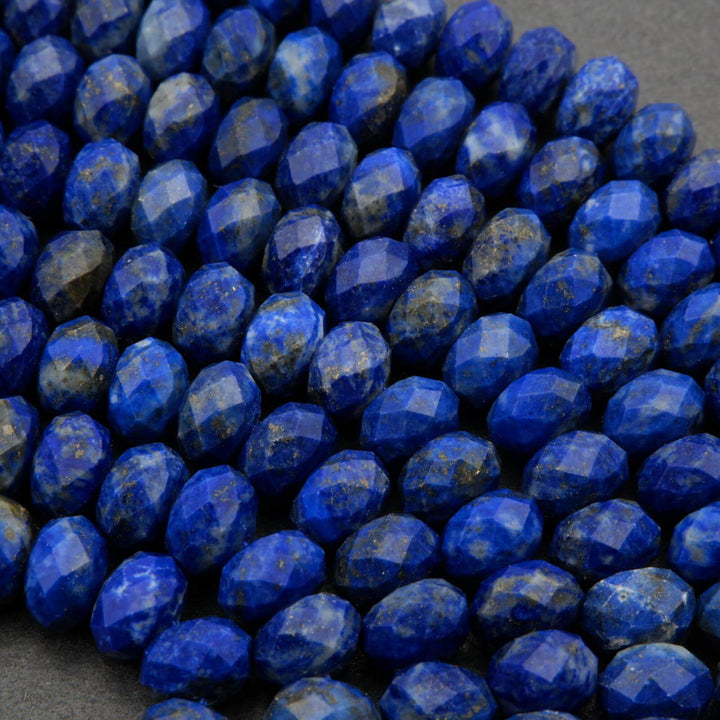 Lapis lazuli beads.