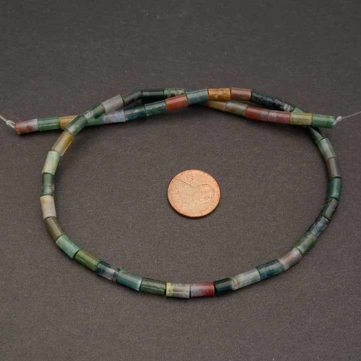 Fancy Jasper · Smooth · Tube · 5mm, Tejas Beads, Beads
