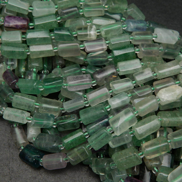 Fluorite beads.