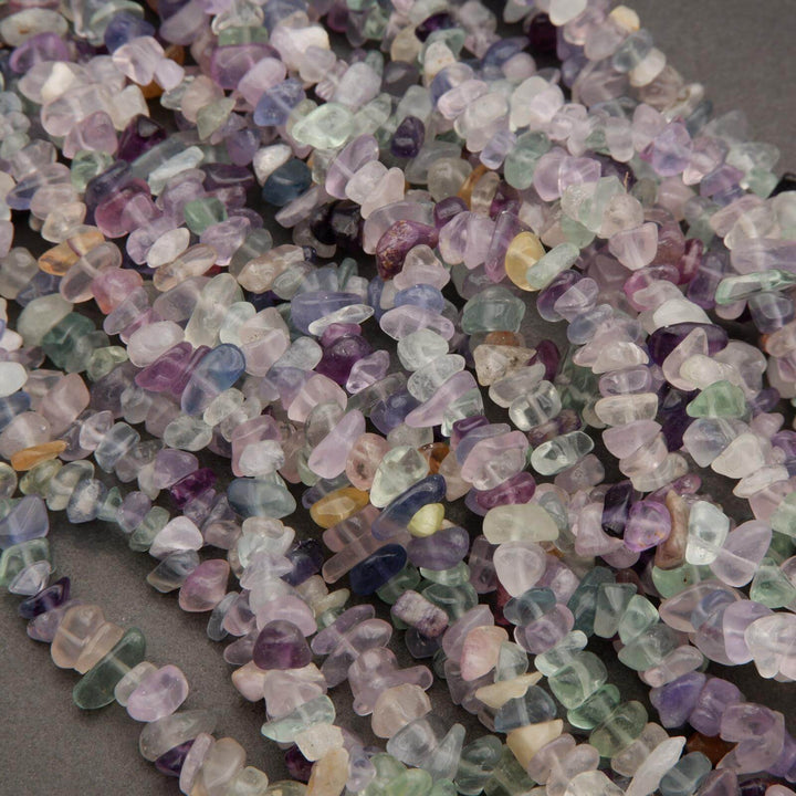 Fluorite · Smooth · Freeform Chips · 7mm, Tejas Beads, Beads