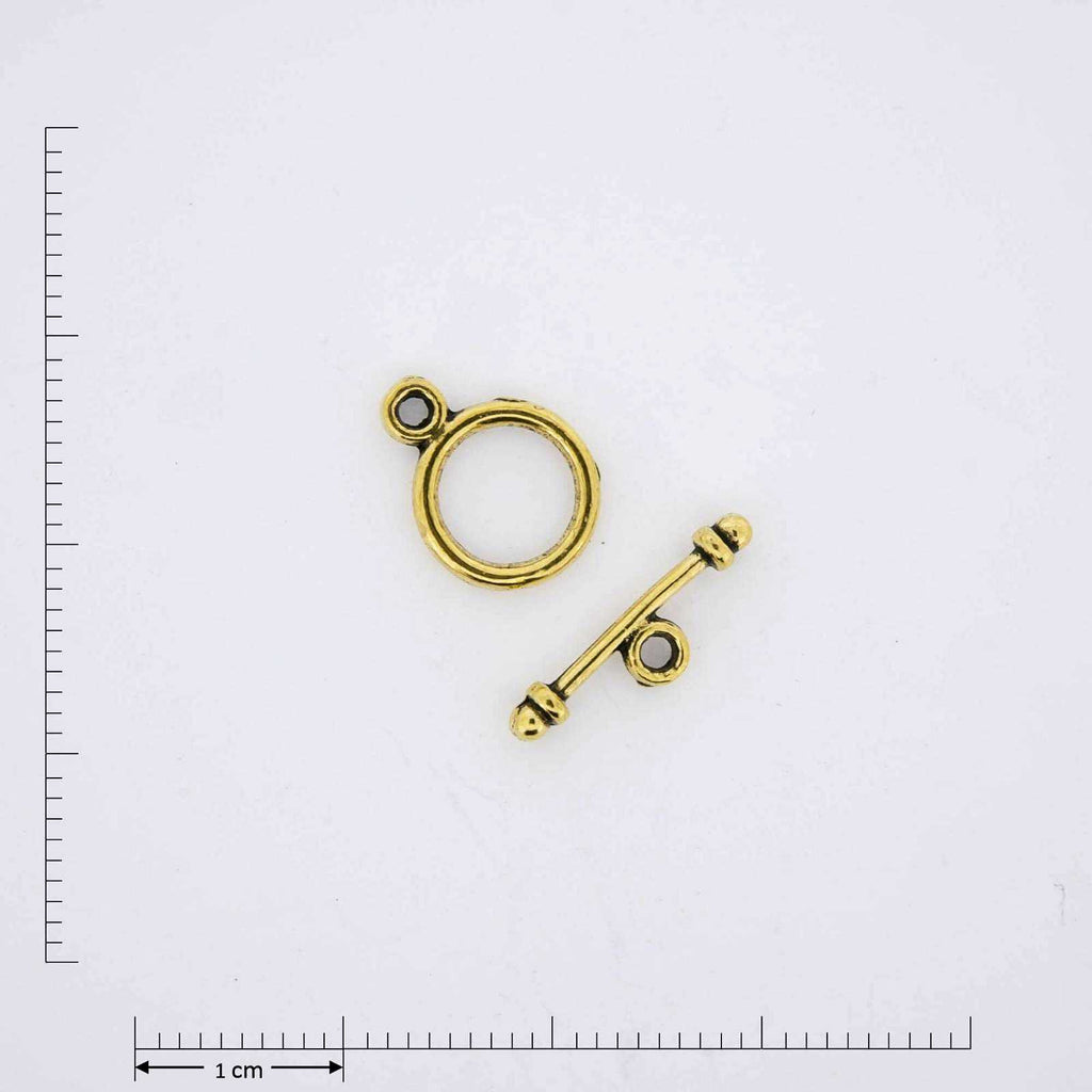 Gold jewelry findings.