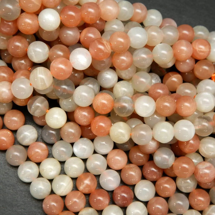Multicolor Moonstone A · Smooth · Round · 5mm, 6mm, 8mm, 10mm, Tejas Beads, Beads