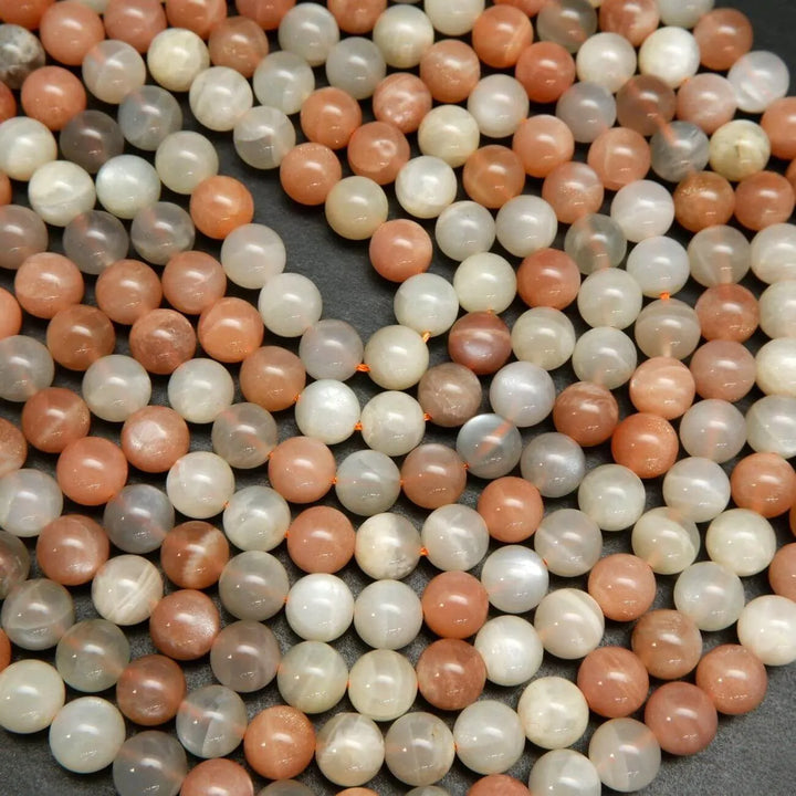 Multicolor Moonstone A · Smooth · Round · 5mm, 6mm, 8mm, 10mm, Tejas Beads, Beads