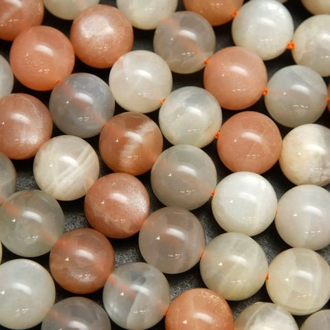 Multicolor Moonstone A · Smooth · Round · 5mm, 6mm, 8mm, 10mm, Tejas Beads, Beads