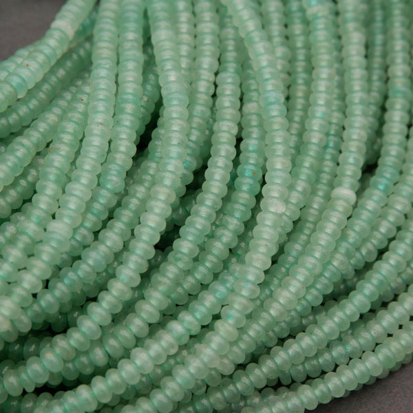  Chengmu 6mm Cube Green Glass Beads for Jewelry Making