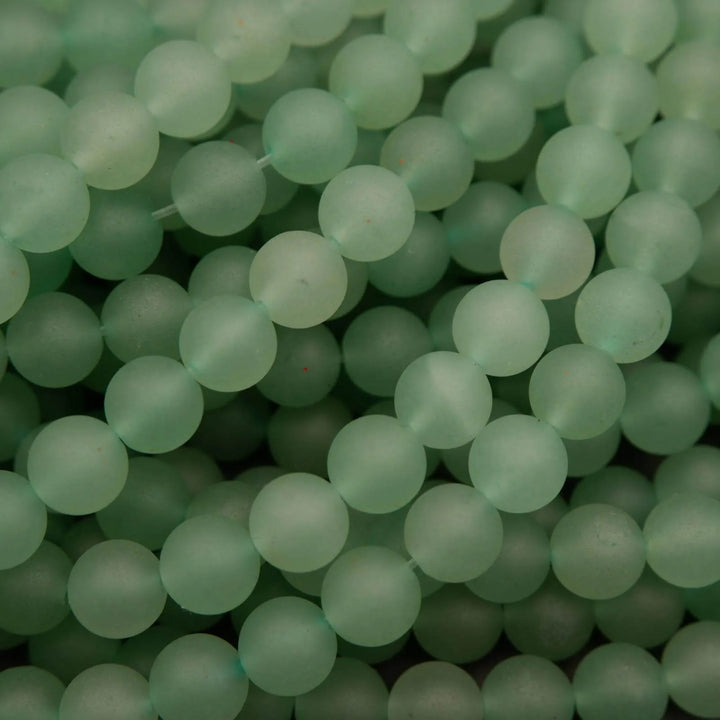 Green Aventurine · Matte · Round · 4mm, 6mm, 8mm, 10mm, Tejas Beads, Beads