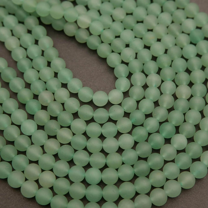 Green Aventurine · Matte · Round · 4mm, 6mm, 8mm, 10mm, Tejas Beads, Beads