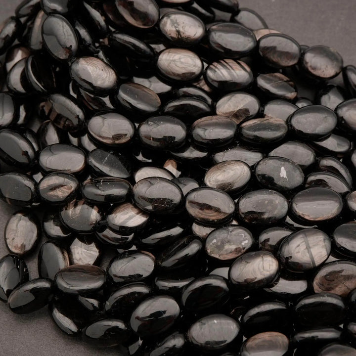 Hypersthene · Smooth · Oval · 10x14mm, Tejas Beads, Beads
