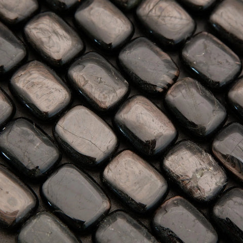 Hypersthene · Smooth · Rectangle · 12x16mm, Tejas Beads, Beads