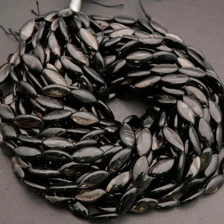 Hypersthene · Smooth · Marquis Oval · 10x20mm, Tejas Beads, Beads