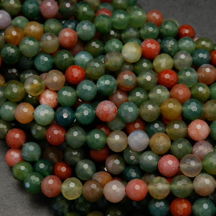 Indian agate Beads.
