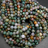 Multicolor fancy jasper beads.