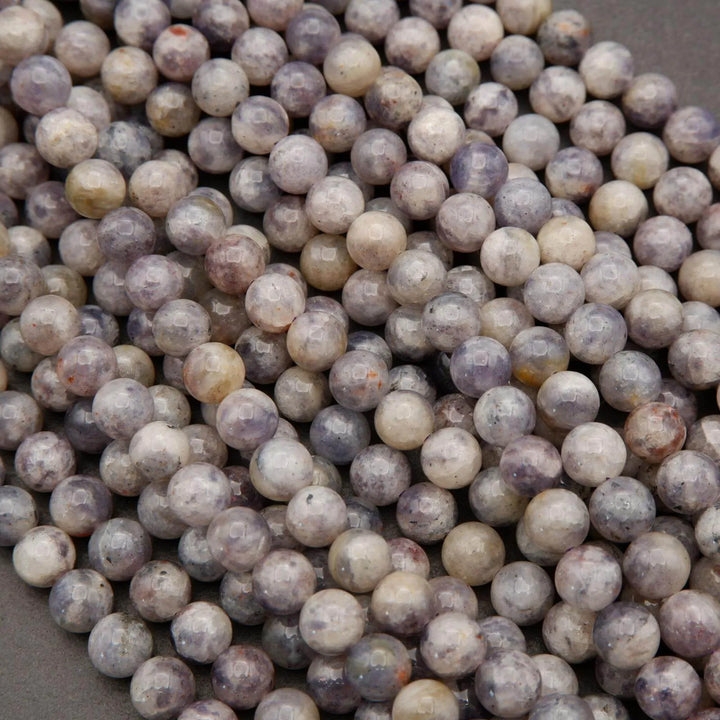 Lavender Iolite · Smooth · Round · 4mm, 5mm, 6mm, 8mm, Tejas Beads, Beads