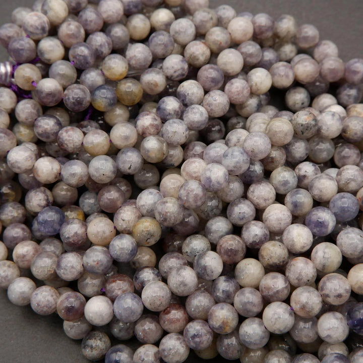 Lavender Iolite · Smooth · Round · 4mm, 5mm, 6mm, 8mm, Tejas Beads, Beads