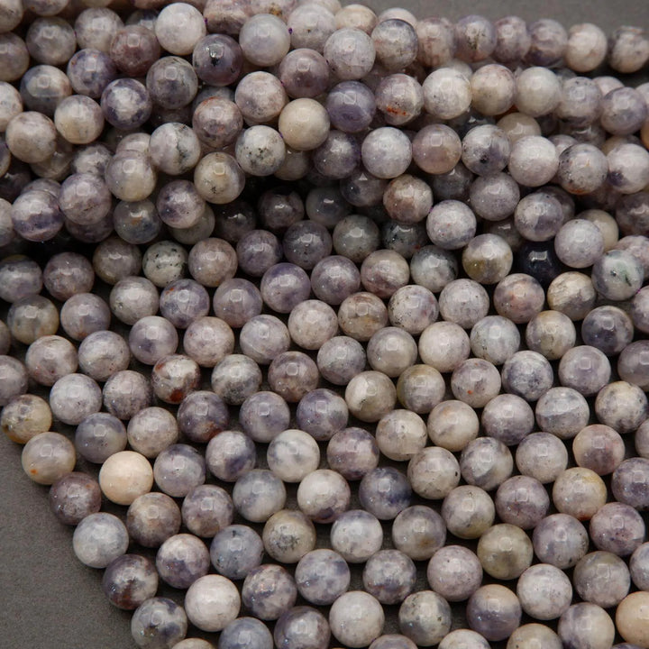 Lavender Iolite · Smooth · Round · 4mm, 5mm, 6mm, 8mm, Tejas Beads, Beads