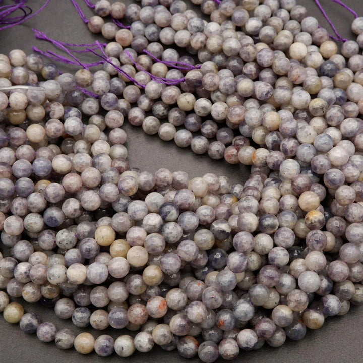 Lavender Iolite · Smooth · Round · 4mm, 5mm, 6mm, 8mm, Tejas Beads, Beads