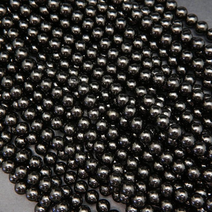 Black Jet Beads.