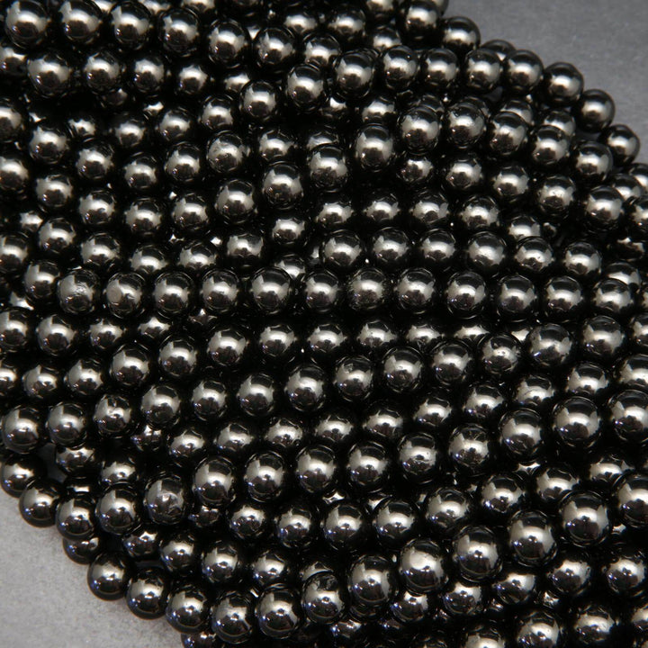 Black Jet Beads.