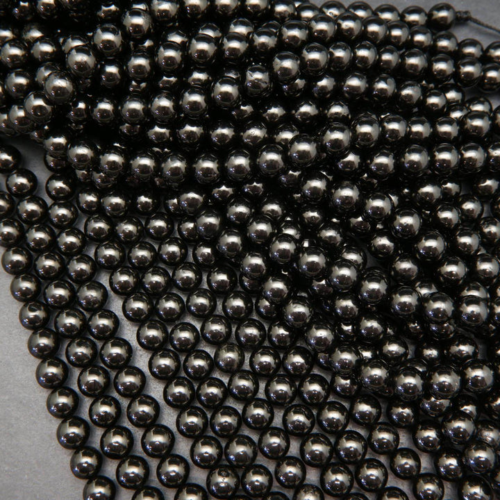 Black Jet Beads.