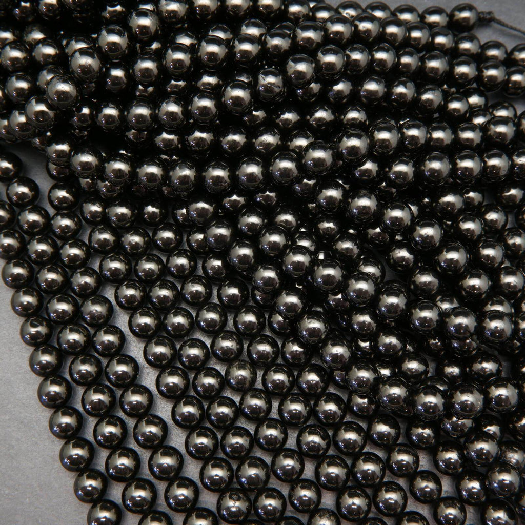 Black Jet Beads.