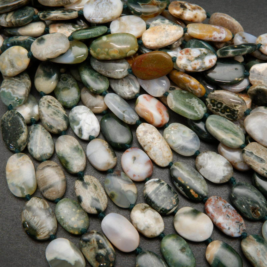 Kambaby ocean jasper beads.
