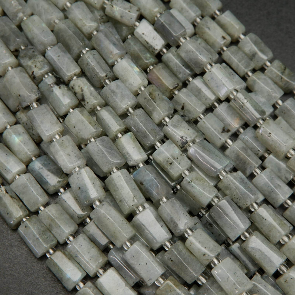 Grey Labradorite Beads.