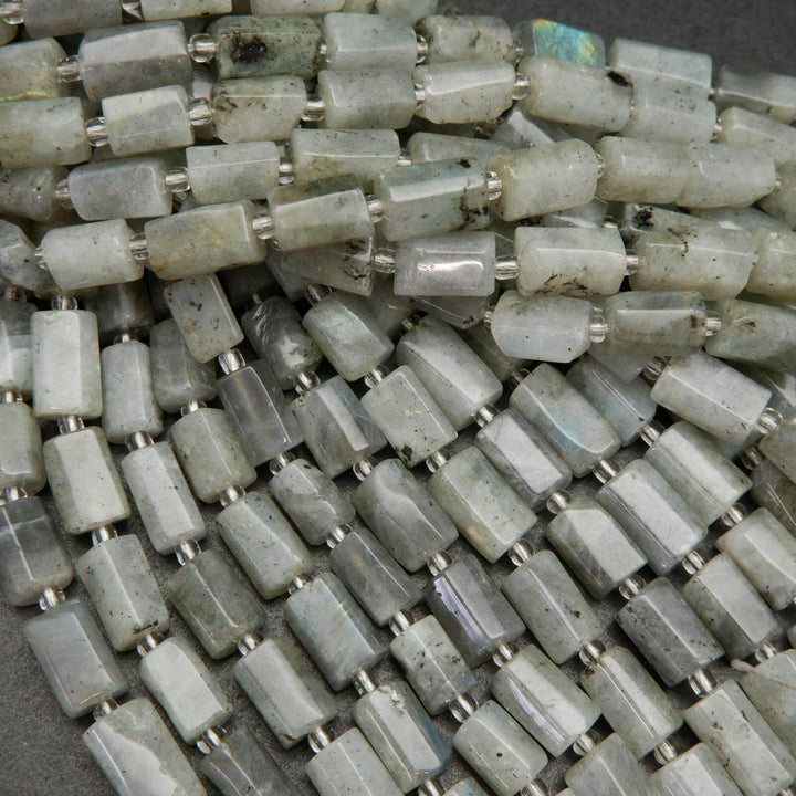 Grey Labradorite Beads.