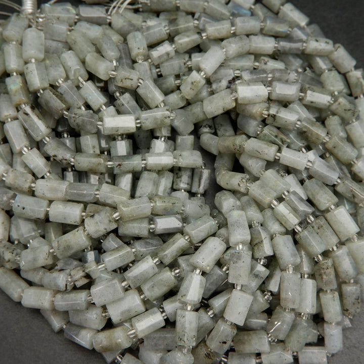 Grey Labradorite Beads.