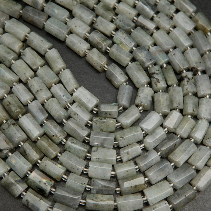 Grey Labradorite Beads.