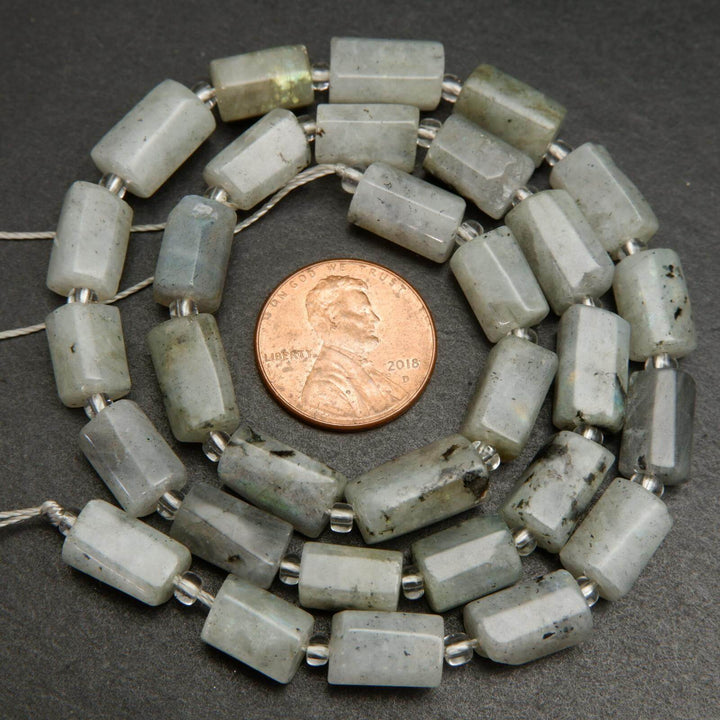 Grey Labradorite Beads.