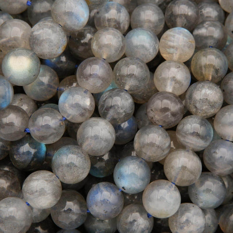 Blue flash labradorite beads.