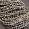 Grey labradorite gemstone beads.