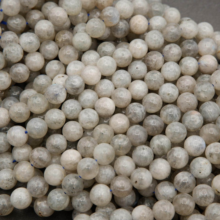 Icy Gray Labradorite · Smooth · Round · 8mm, Tejas Beads, Beads