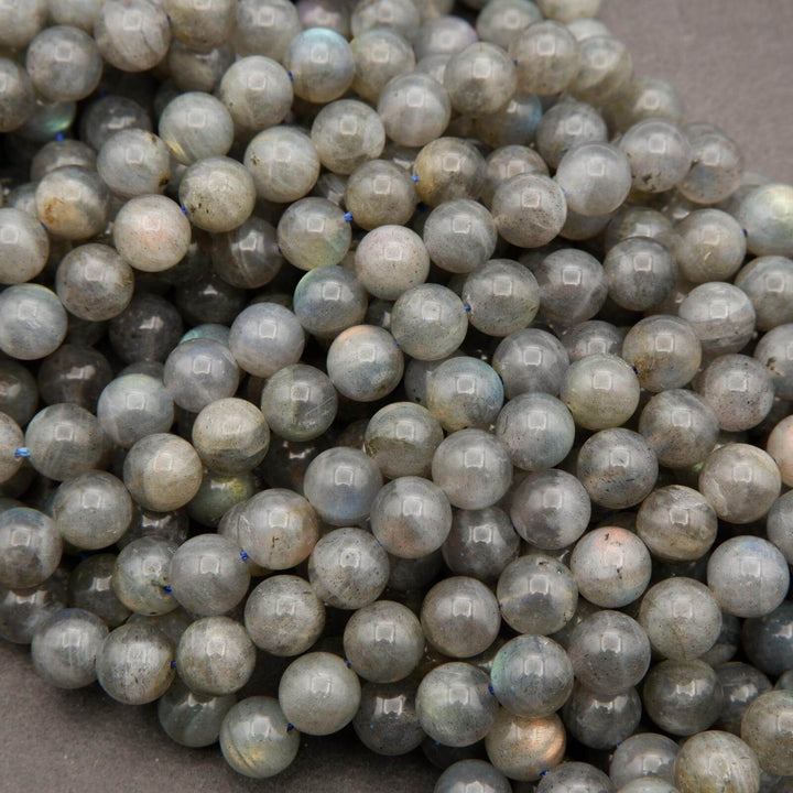 Labradorite · Smooth · Round · 6mm, 8mm, 10mm, 12mm, Tejas Beads, Beads