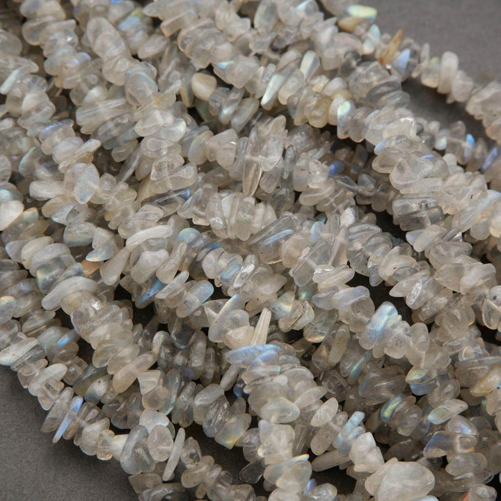 Labradorite · Smooth · Freeform Chips · 7mm, Tejas Beads, Beads
