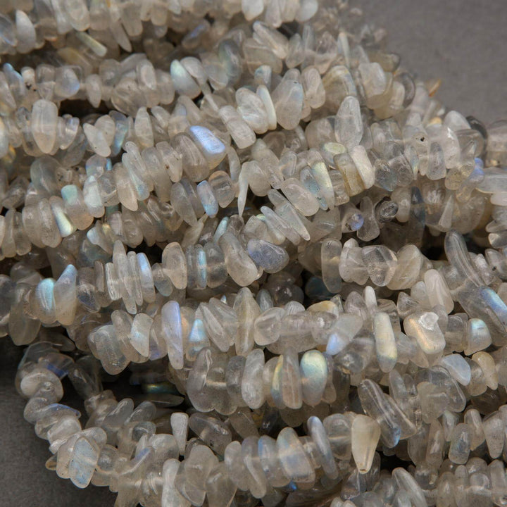 Labradorite · Smooth · Freeform Chips · 7mm, Tejas Beads, Beads